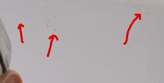 crop of affected area