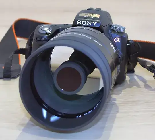 Minolta AF 500mm mirror lens