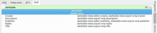 digikam metadata tab