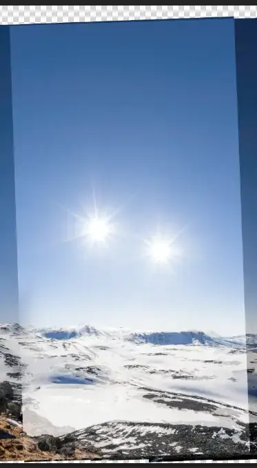 Blend mode screen