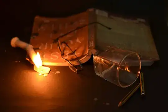 1 candle center, 3 candles far