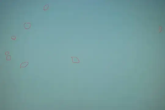 This is the image with the lens and with the black dots (taken at f/22)