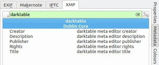 digikam metadata tab
