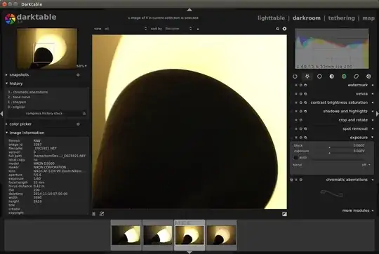 Darktable screenshot