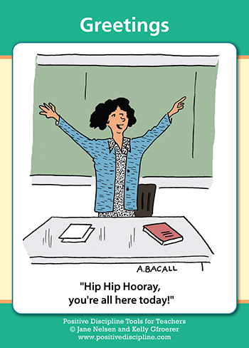 Greetings Teacher Tool Card