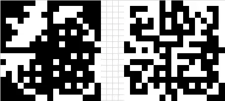 XOR-ed images