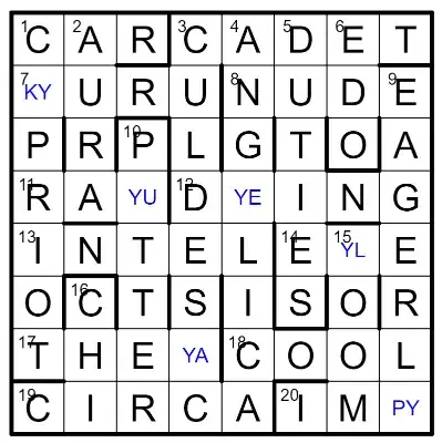 solved crossword
