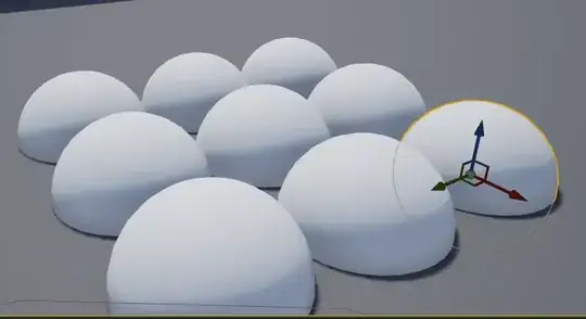 A grid of bubbles