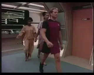 TNG guy in miniskirt
