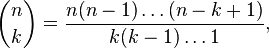 combinations