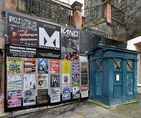 Edinburgh police box