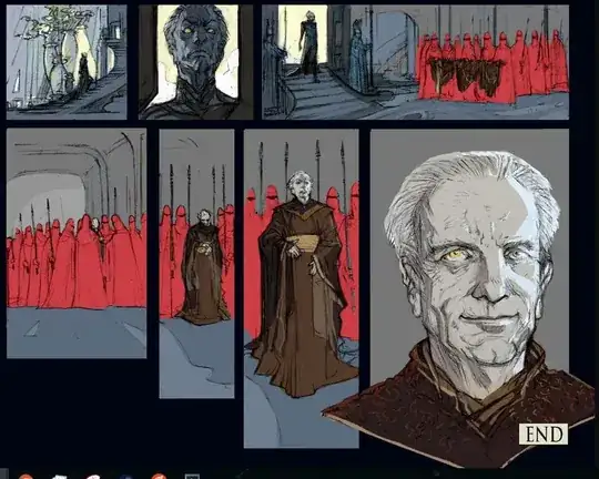 Post-ritual, as Chancellor Palpatine
