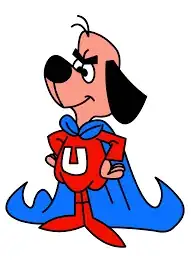 Underdog from the original cartoon