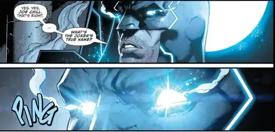 Batman on the Mobius Chair