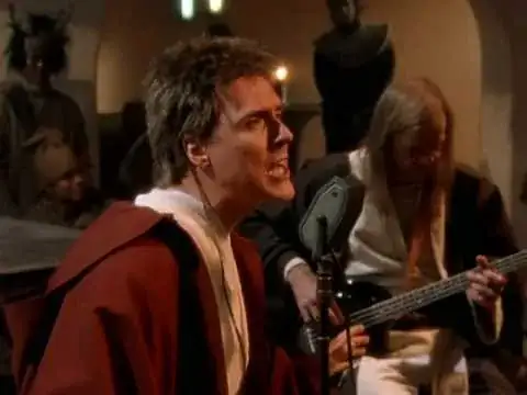 Screen cap from the music video