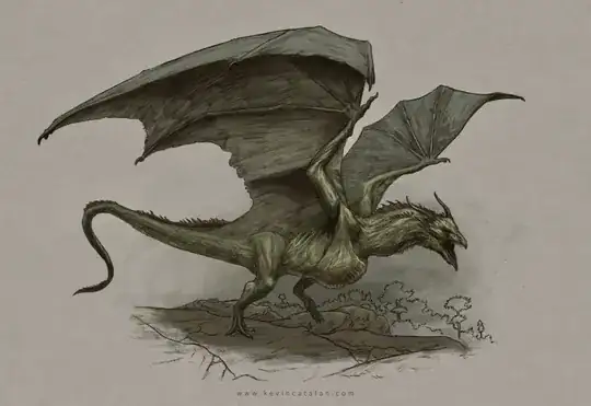 Wyvern (Serpe) by Kevin Catalan