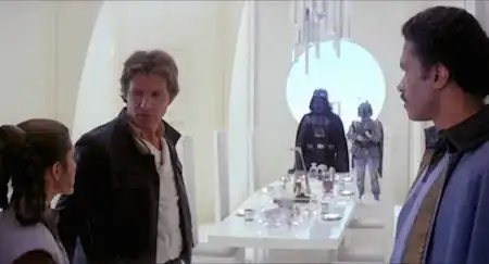Vader in Cloud City Dining Room