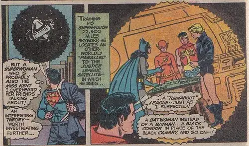 female Flash in Superman #349