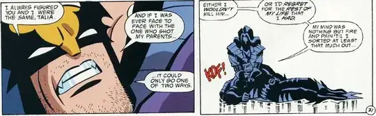 Dark Claw talks about facing his parents' murderer