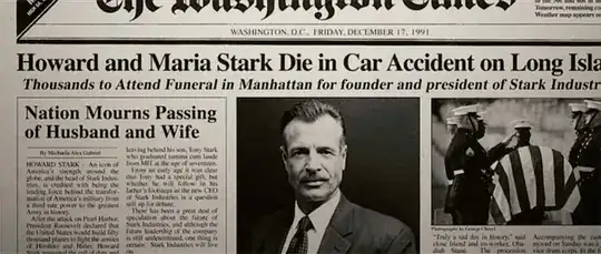 Article on Howard's death