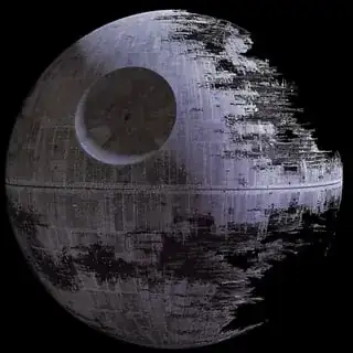 Death Star 2 as it appeared at the Battle of Endor