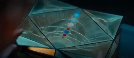 Demerzel's box featuring the solar system