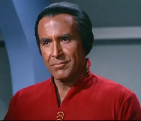 Screenshot of Khan from Star Trek: TOS