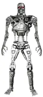 T-800 chassis picture, taken from Terminator wiki