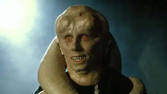 Pointless, but creepy-looking, alien