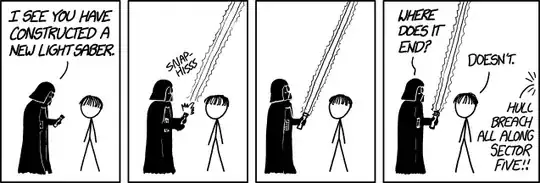 Lightsaber Reference in XKCD