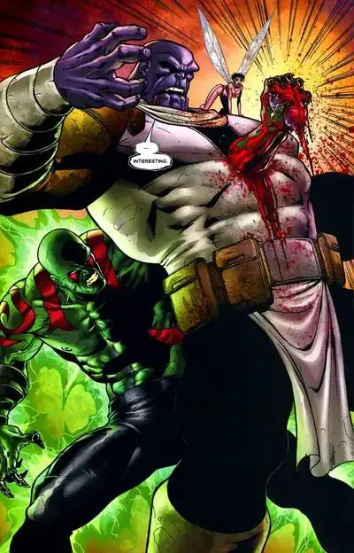 Drax Kills Thanos
