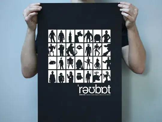 A poster of 28 robots 