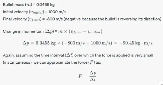 Calculation from chat GPT