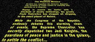 opening crawl