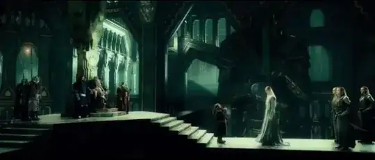 Thranduils moves closer to see the gems