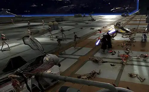 Droid Ship Hangar Bay