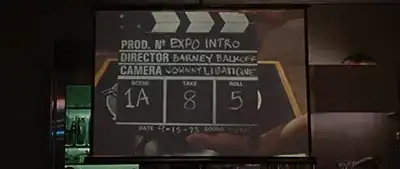 Old footage of Howard Stark dated 9-15-1973
