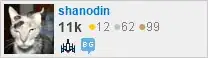 profile for shanodin on Stack Exchange, a network of free, community-driven Q&A sites