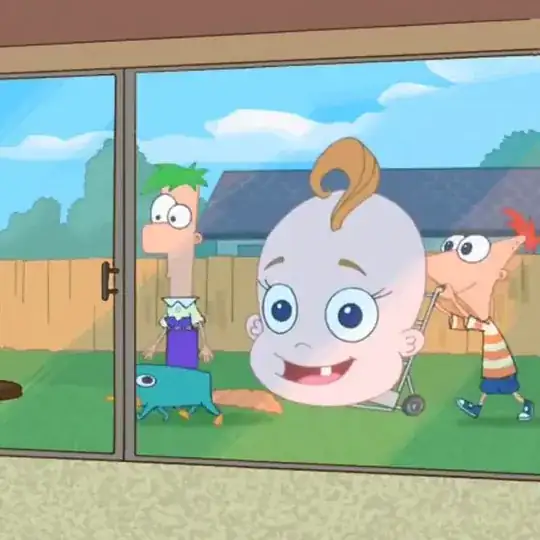 Screenshot showing the head from "Rollercoaster - The Musical"