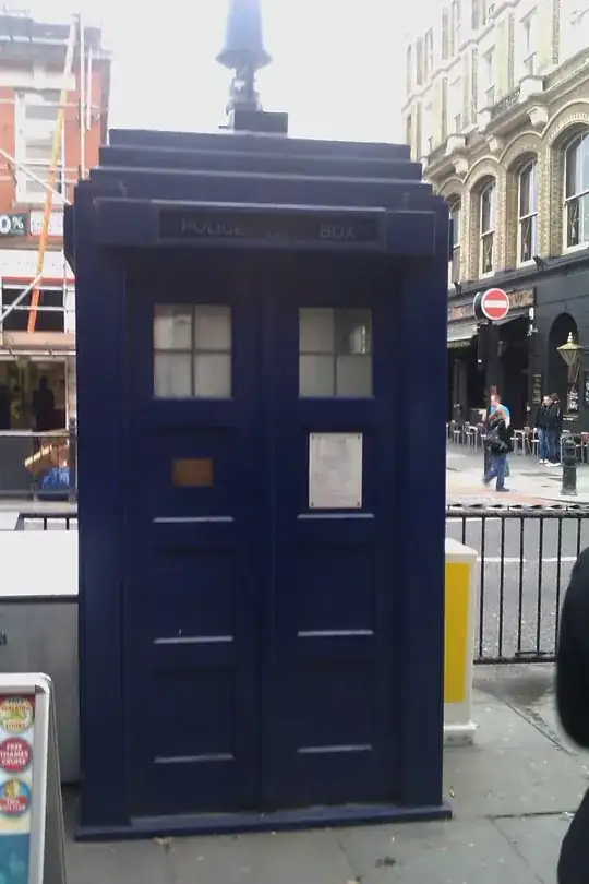 London police box