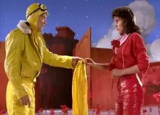 Yellow Boy and Red Princess meet