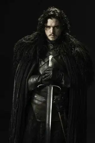 Jon with Longclaw