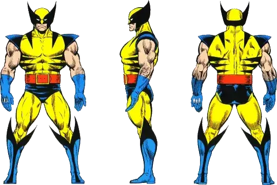 wolverine looking buff