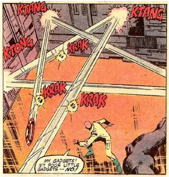 shield bouncing off walls