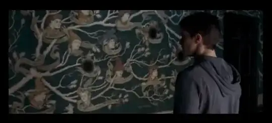 Harry Potter examining the Black family tree in 'Harry Potter and the Order of the Phoenix'