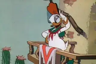 Donna Duck as she appears in Don Donald