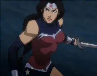 Wonder Woman side view