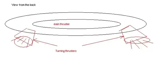 downward-pointing thrusters