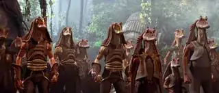 a group of Gungans