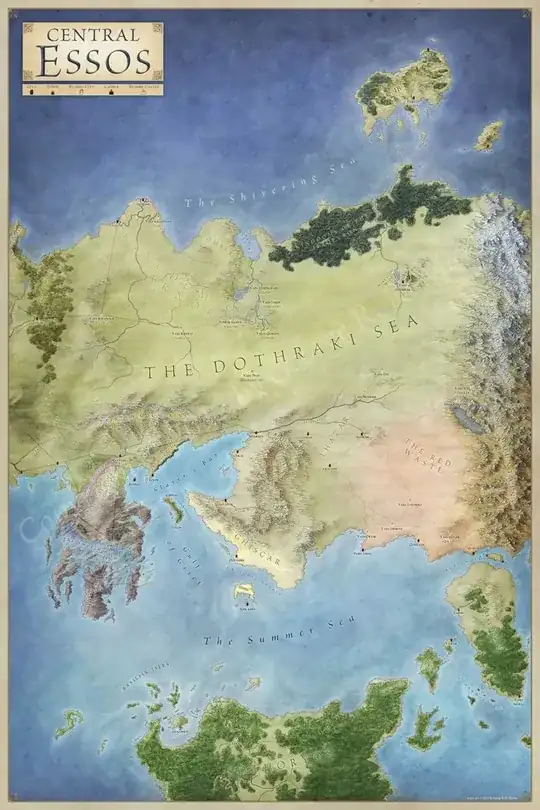 Central Essos map